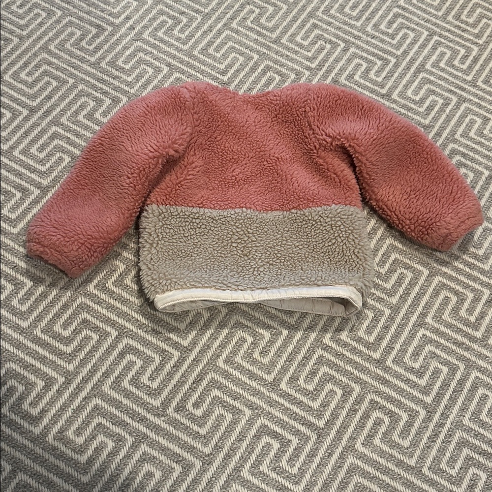 Pink chicken Ruth Sherpa jacket - Picture 2 of 3